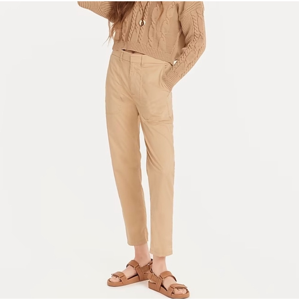 J Crew Patch Pocket Slim Boyfriend Chino Pants